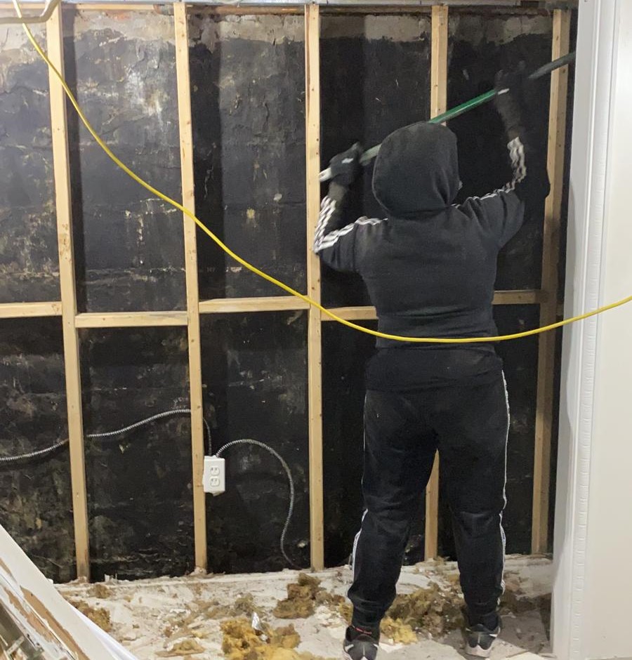Commercial damage restoration example 2