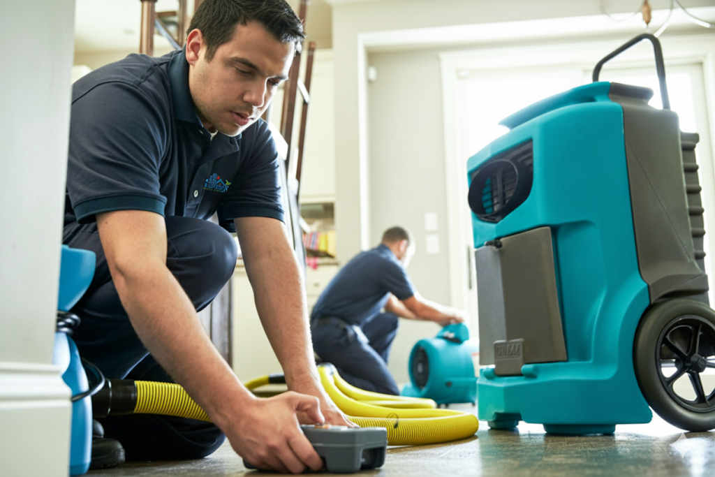 Commercial damage restoration services